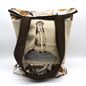 Tasche-Einkaufstasche-Erdmnnchen