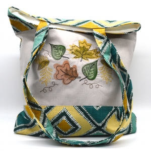 Tasche-Einkaufstasche-Beutel-Herbst-Laub-Bltter