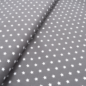 Baumwollstoff-Westfalenstoffe-Capri-taupe-wei-Sterne
