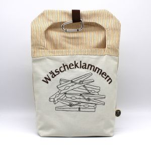 Wscheklammerbeutel-Klammerbeutel-bestickt-mit-Klammern-80-90-Holzklammern