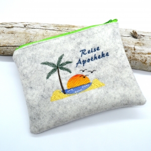 Tschchen-Filz-Palmen-Reiseapotheke