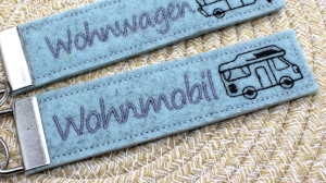 Schlsselanhnger-Wohnmobil-Camping