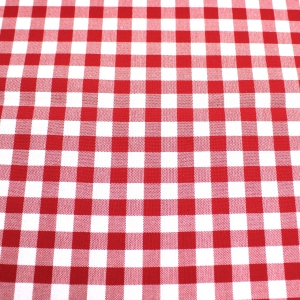 Baumwollstoff-Westfalenstoffe-Capri-rot-Karo-gro