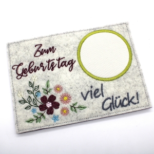 Filzuntersetzer-Mugrug-Geburtstag-Blumen