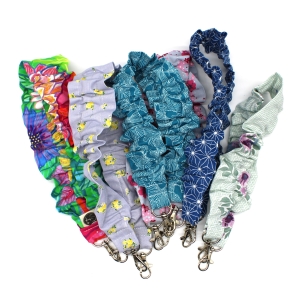 Handyband-Schlsselband-kurz-GrS-Scrunchie-Style-fr-Handgelenk