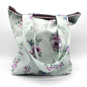Tasche-Beutel-lindgrn-Blumen-flieder-Kindergarten-kleine-Tasche-Wschesack