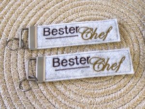 Schlsselanhnger-Filz-Bester-Chef