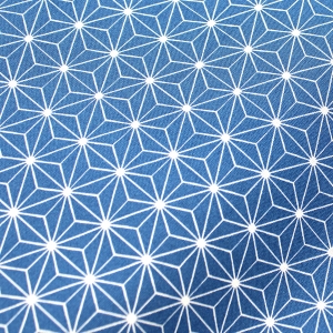 Baumwollstoff-Westfalenstoffe-Kopenhagen-blau-wei