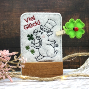 Viel-Glck-Aufsteller-mit-Schweinchen-Glcksbringer