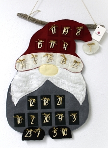 Adventskalender-Wichtel-aus-Filz