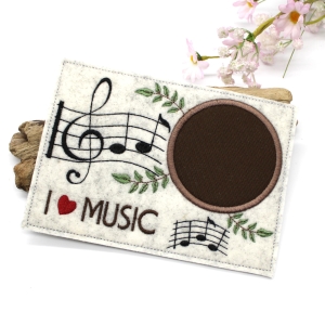 Filzuntersetzer-Musik-Tassenteppich-