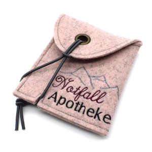 Etui-Filzetui-fr-Pflaster-Notfallapotheke-mit-Bergmotiv
