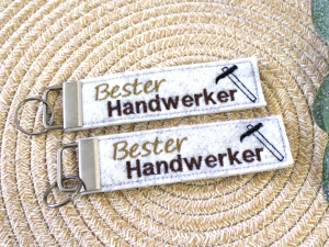 Schlsselanhnger-Filz-Bester-Handwerker