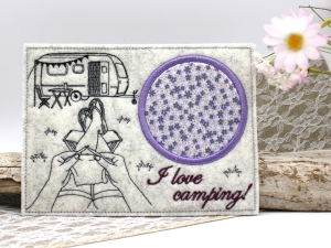 Filzuntersetzer-Tassenteppich-Camping-Wohnwagen