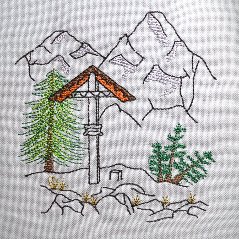 Bild 1 von Geschirrtuch Küche Berge
