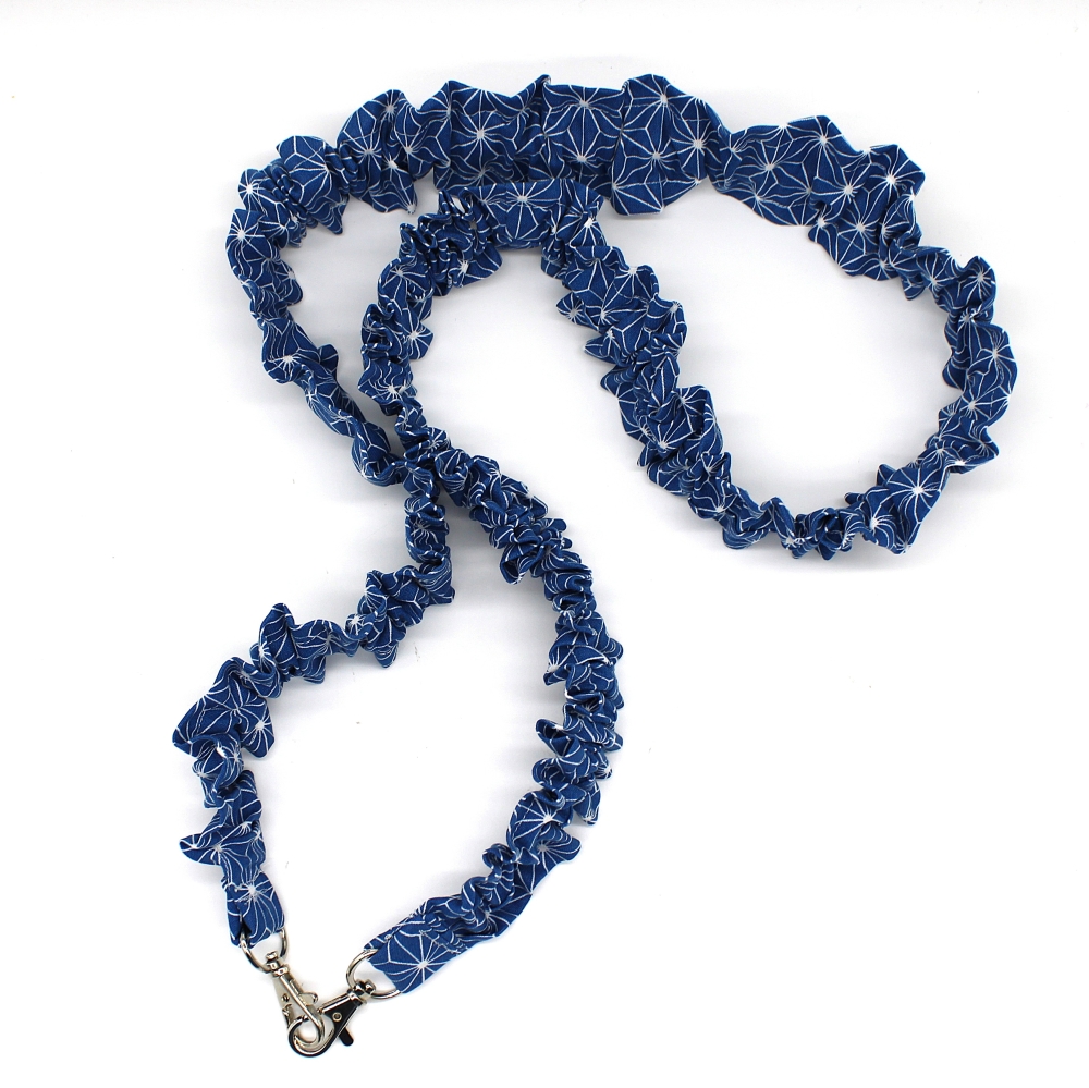 Bild 1 von Handyband Schlüsselband mittel Gr.L Scrunchie Style zum Umhängen  / (Variante Farbe) blau