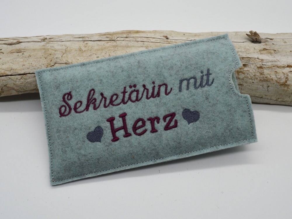 Bild 1 von Schokoladenhülle Geschenkidee für den Direktor Sekretärin Erzieherin Trainer  / (Variante) Sekretärin eisblau