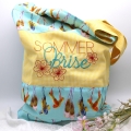 Bild 3 von Tasche Beutel große Einkaufstasche türkis blau gelb Badeschlappen Sommerbrise