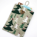 Bild 3 von Buchhülle Buchtasche Standard Buch Geschenkidee Weihnachtsmotiv Vögel EINZELSTüCK