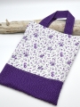Bild 2 von Tasche Beutel lila flieder auch mit Namen möglich