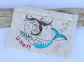Bild 1 von U-Hefthülle aus Filz mit Meerjungfrau