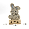 Tischaufsteller Hase