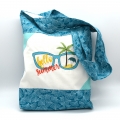 Tasche Einkaufstasche Beutel Sommer Sonnenbrille
