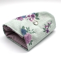 Bild 3 von Tasche Beutel Einkaufstasche lindgrün Blumen flieder 