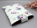 Bild 4 von Buchhülle Buch Taschenbuch Geschenkidee Blumen grün flieder
