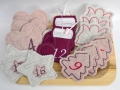 Bild 3 von Adventskalender aus Filz mit kleinem Einschubfach