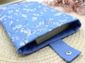 Bild 2 von Buchhülle Buch Taschenbuch Geschenkidee blau Blümchen