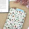Buchhülle Standard Buch Geschenkidee Weihnachtsmotiv EINZELSTüCK ohne Schnalle