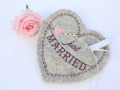 Geschenkanhänger zur  Hochzeit  für Glückwünsche und Geldgeschenke just MARRIED