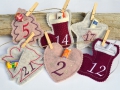 Bild 4 von Adventskalender aus Filz mit kleinem Einschubfach