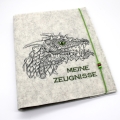 Bild 3 von Zeugnismappe Ringbuch mit Filzhülle Drache