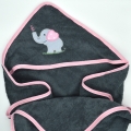 Bild 2 von Geschenk SET zur Geburt Mädchen Kissen Handtuch Wimpelkette