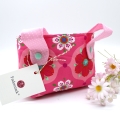 Bild 2 von Lenkertasche pink Blumen Mädchen wattiert