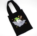 Bild 2 von Tasche Beutel Fledermaus Halloween schwarz