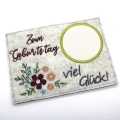 Bild 1 von Filzuntersetzer Mugrug Geburtstag Blumen