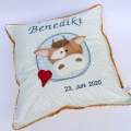 Bild 2 von Kissen Kuh  mit Name ca. 36x36cm