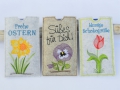 Bild 1 von Schokoladenhülle Filz Blumen Frühlingsblumen Ostern