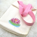 Tasche Einkaufstasche Beutel Seerose