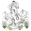 Bild 3 von Zeugnismappe Ringbuch mit Filzhülle Trailrun