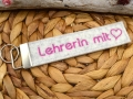 Bild 6 von Schlüsselanhänger Lehrerin mit Herz