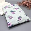 Bild 3 von Buchhülle Buch Taschenbuch Geschenkidee Blumen grün flieder