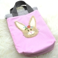 Bild 2 von Beutel Hase rosa