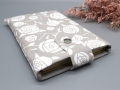 Bild 2 von Buchhülle Buch Taschenbuch Geschenkidee Tulpen  / (Variante Größe) klein 15x23cm