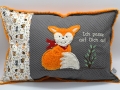 Kissen  Fuchs Fuchsliebe mit Spruch