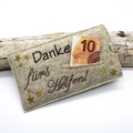 Schokoladenhülle Danke fürs Helfen