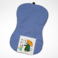 Bild 2 von Spucktuch Schulterspucktuch blau Maus Herbstmaus